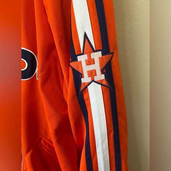 Vintage 2000s Houston Astros Cooperstown Collection Majestic Track Jacket - Picture 5 of 5